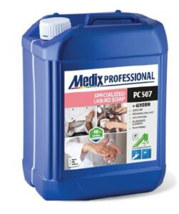 Sapun lichid specializat cu ingrediente antibacteriene, 5L Medix Professional