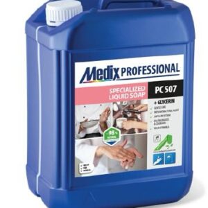 Sapun lichid specializat cu ingrediente antibacteriene, 5L Medix Professional