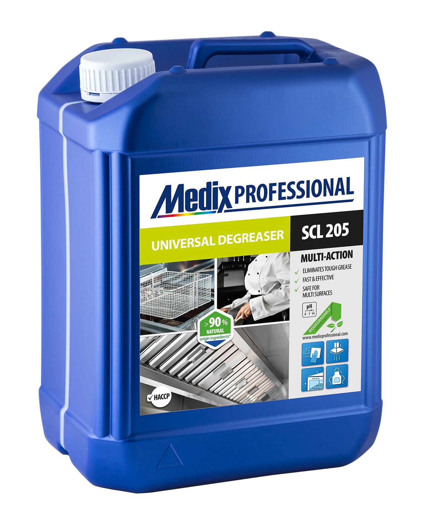 Degresant universal pentru bucatarie, 5 litrii, Medix Professional