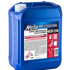 Solutie super concentrata pentru sticla si suprafete netede, Medix Profesional, 5 L