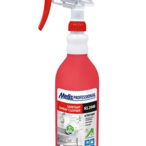 Solutie pentru curatarea bailor fara miros de clor, spray, anti calcar/rugina/pete, 800 ML, Medix Professional